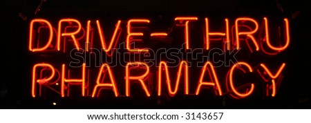 "neon sign series" "drive-thru pharmacy"