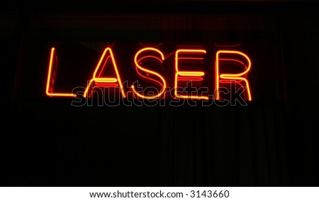 "neon sign series" laser