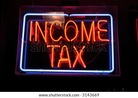 "neon sign series" "income tax"