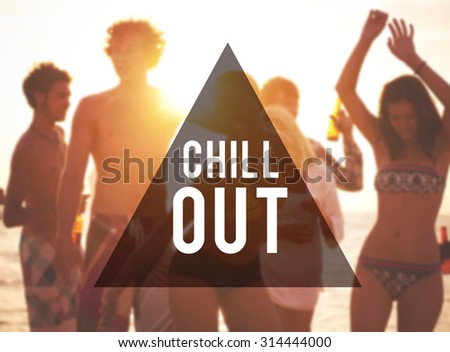 Chill Out Leisure Bonding Enjoying Friendship Freedom Concept