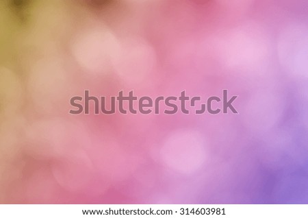 Romatic gradient bokeh abstract blurry background