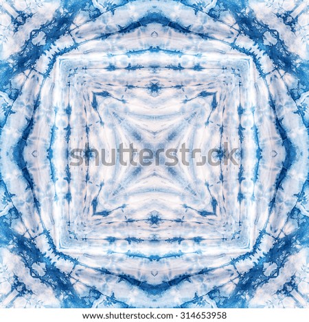 Abstract background pattern made from tie dye fabric.