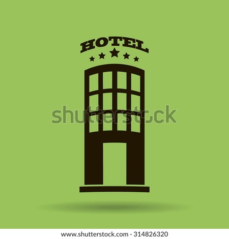 hotel vector icon