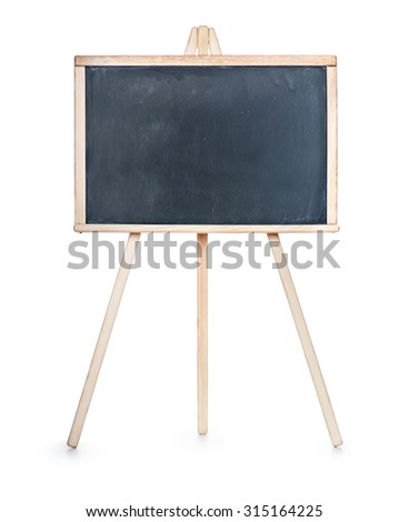 School board isolated on a white background