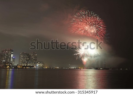 Fireworks in Toronto, ON