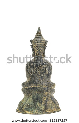 small buddha image used as amulets