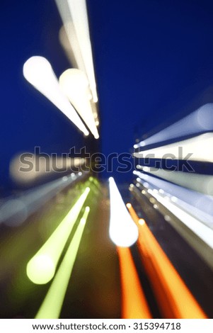 
The light in the dark, the abstract background