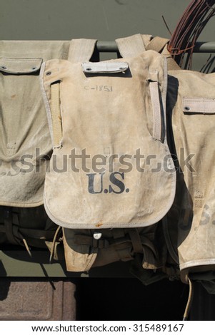 Old US Army bag