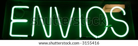 "neon sign" series envios