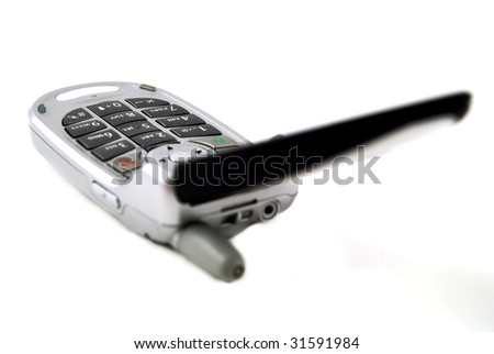 stock pictures of the components for a typical cell phone