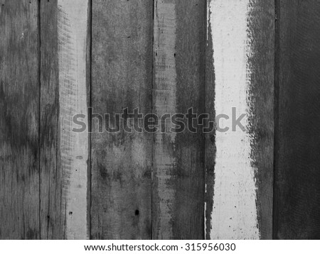   old wood panel Texture in black and white                                                             
