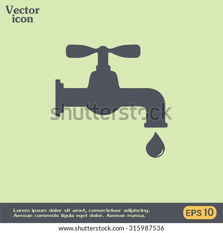 Vector tap symbol