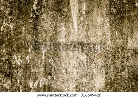 Old dirty concrete textures for background - vintage filter effect