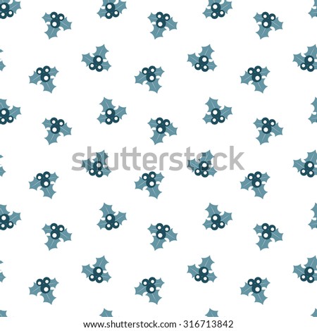 Seamless Christmas pattern. New Year theme. Background can be copied without any seams. Vector illustration. Winter endless texture can be used for printing onto fabric and paper or scrap booking. 