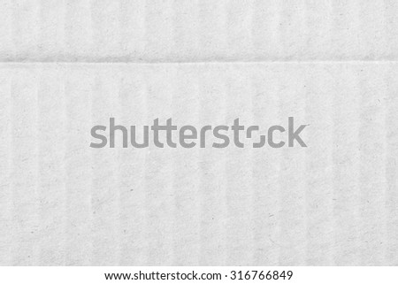 Closeup Corrugated Cardboard Texture