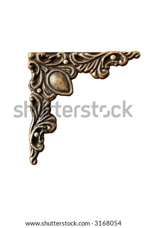 ornament, clipping path included Royalty-Free Stock Photo #3168054
