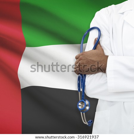 Concept of national healthcare system series - United Arab Emirates