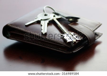 Wallet keys table