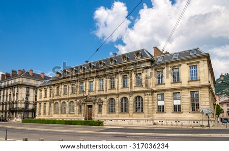 Grenoble university building on place de Verdun - France