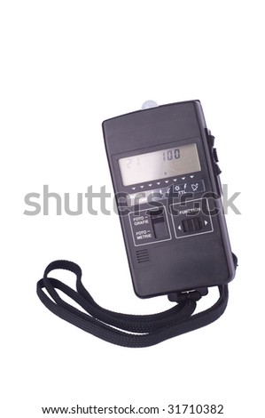 Classic digital light- and flash meter for photography