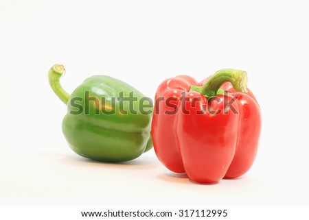 Sweet pepper, Selective focus