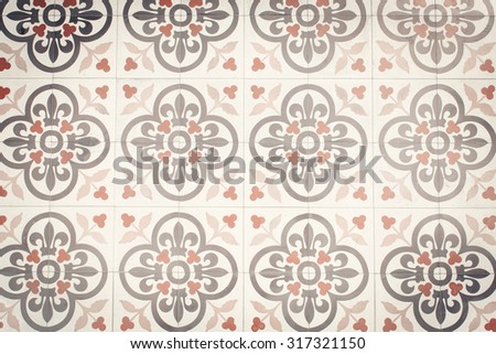 tile vintage pattern backgroud