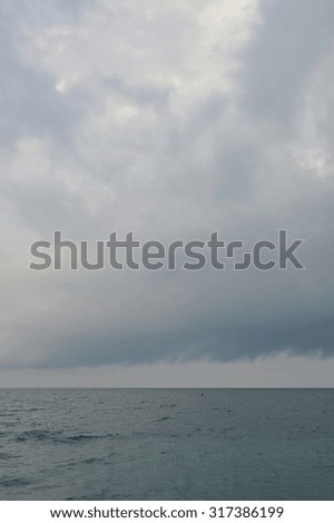 Sea and weather