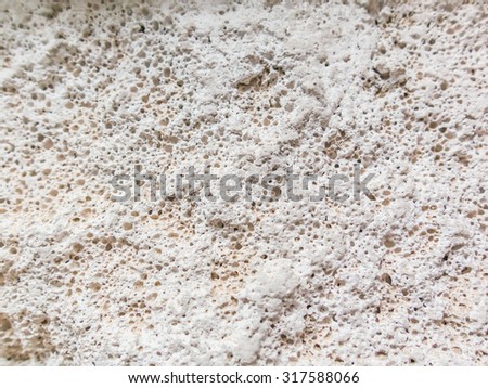 Close-up of stone wall texture and background