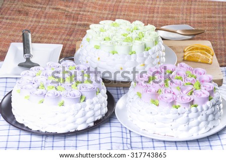 Fresh cakes