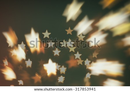space flight ( stars abstract blur background)
