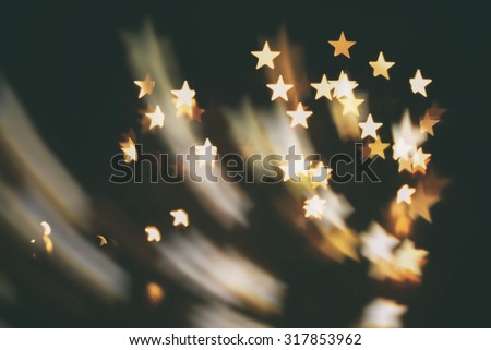 shooting star  abstract blur background ( kindle stars )