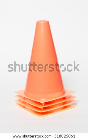 orange road cone
