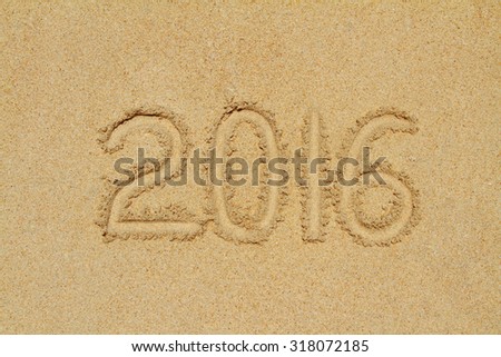 the inscription on the sand