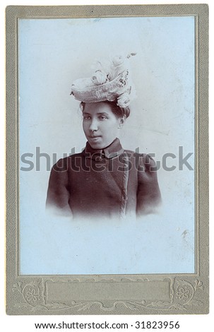 Old photo of woman