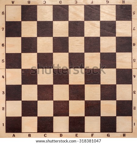 Chessboard clous up