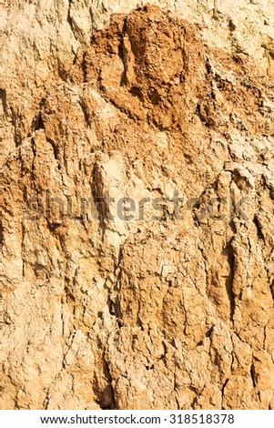 Seamless texture - clay soil for your design