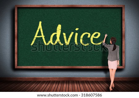 advice on chalkboard