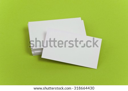 Template for branding identity. For graphic designers presentations and portfolios. Light green background. Photo. 