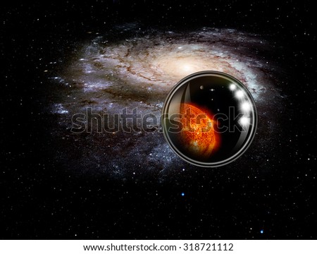 in the Milky Way galakxy and our Solar system (heic0602a Pinwheel galaxy) "Elements of this image furnished by NASA "