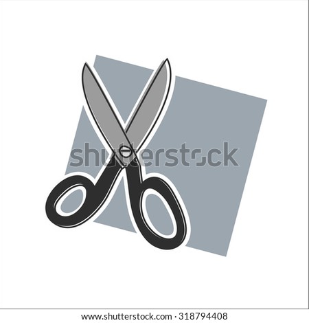 Clip art scissors
