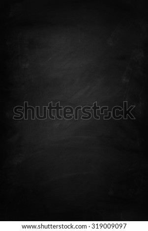 Chalk rubbed out on blackboard Royalty-Free Stock Photo #319009097