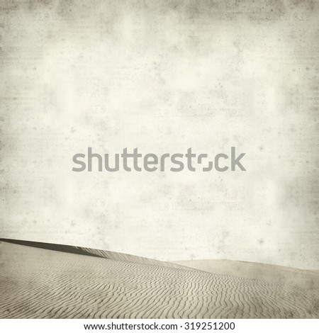 textured old paper background with barchan dunes
