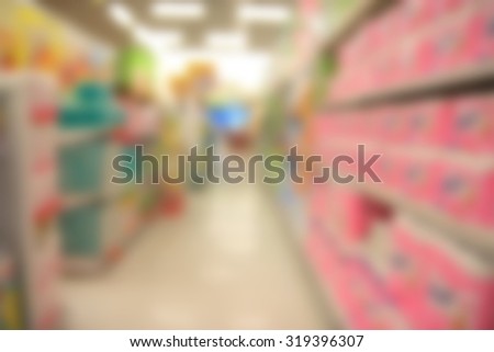 blurred image. shoppingcenter background