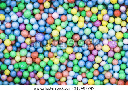 fun colorful beads background
