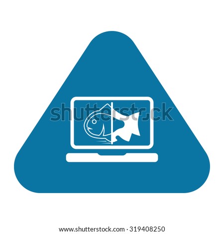 Vector illustration of fish icon
