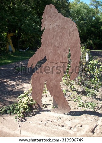 Bigfoot Royalty-Free Stock Photo #319506749