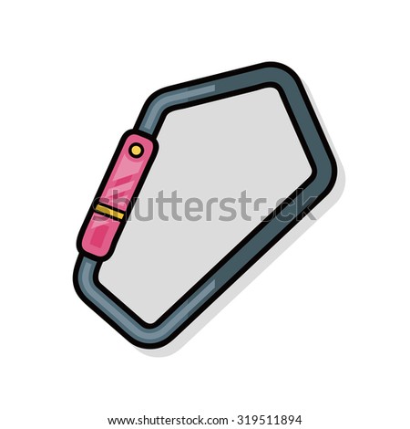 Climbing safety lock doodle