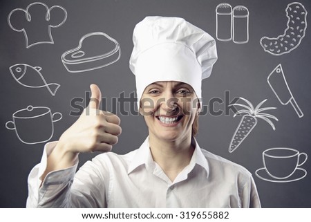 woman chef