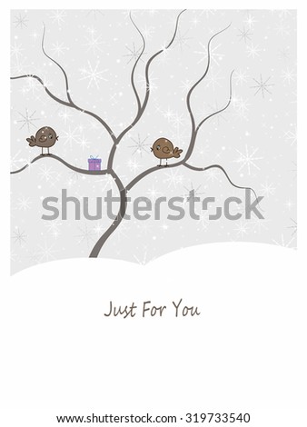 Small Birds - Winter - Just For You