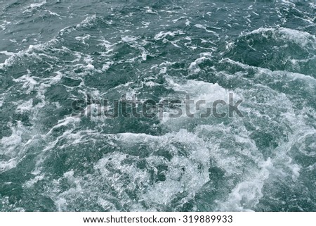 art of wave in the sea